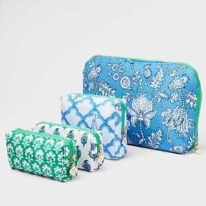Target Roller Rabbit 4pc Multi Pouch Set Blue